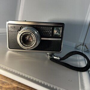Kodak Black and Silver Vintage Camera